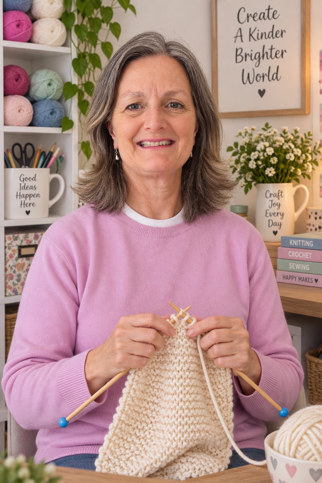 Lisa, founder of Thank You Lisa craft workshops