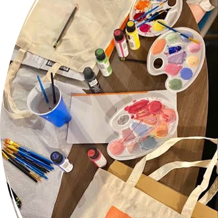 Tote Bag Painting